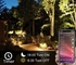 মিউজিক টাইম সেটিংসের জন্য আউটডোর ওয়াটারপ্রুফ স্মার্টফোন নিয়ন্ত্রিত RGBW LED ফ্লাড লাইট