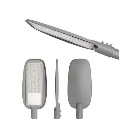 পার্কিং লটের জন্য DOB আউটডোর LED স্ট্রিট লাইট IP65 200W গ্রে অ্যালুমিনিয়াম